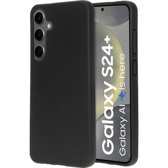 Mobiparts Mobiparts Classic TPU Case voor Samsung Galaxy S24 Plus - Mat Zwart