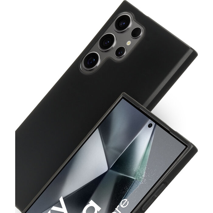 Mobiparts Mobiparts Classic TPU Case voor Samsung Galaxy S24 Ultra - Mat Zwart