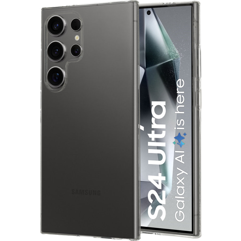 Mobiparts Mobiparts Classic TPU Case voor Samsung Galaxy S24 Ultra - Transparant