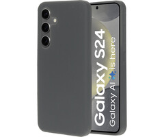 Mobiparts Mobiparts Siliconen Hoesje voor Samsung Galaxy S24 - Urban Grey