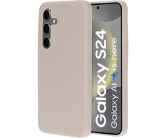 Mobiparts Mobiparts Silicone Cover voor Samsung Galaxy S24 - Soft Salmon