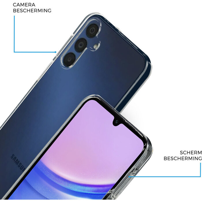Mobiparts Mobiparts Classic TPU Hoesje voor Samsung Galaxy A15 - Transparant
