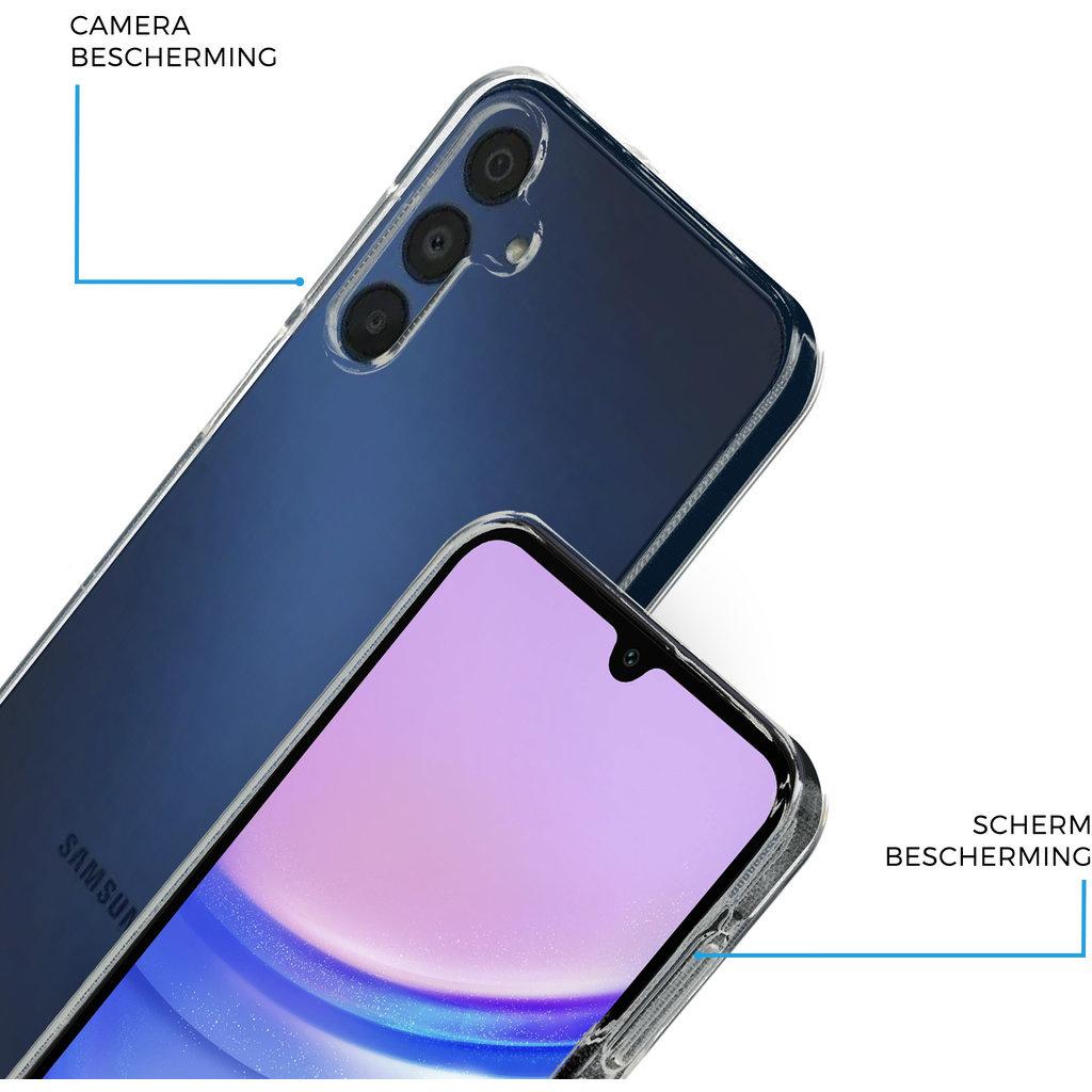 Mobiparts Mobiparts Classic TPU Hoesje voor Samsung Galaxy A15 - Transparant