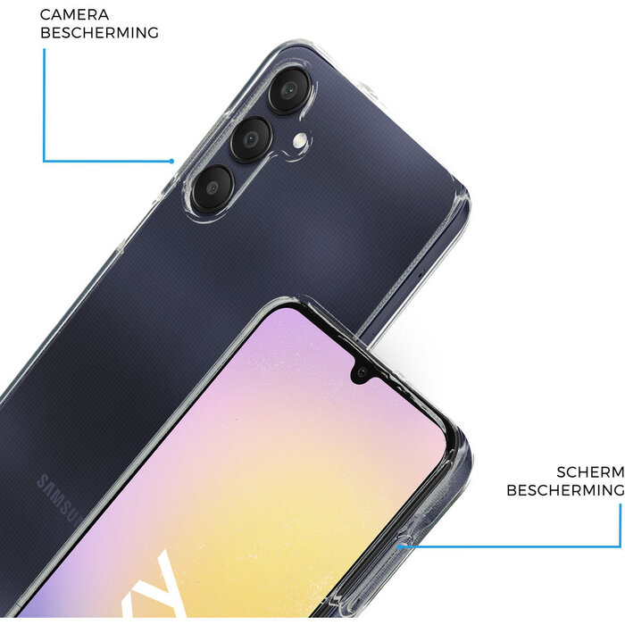 Mobiparts Mobiparts Classic TPU Case voor Samsung Galaxy A25 - Transparant