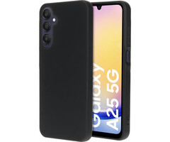 Mobiparts Mobiparts Siliconen Back Cover voor Samsung Galaxy A25 - Zwart