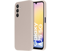 Mobiparts Mobiparts Siliconen Cover voor Samsung Galaxy A25 - Soft Salmon