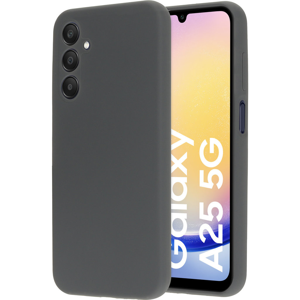 Mobiparts Mobiparts Silicone Cover voor Samsung Galaxy A25 - Urban Grey