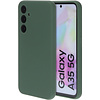 Mobiparts Mobiparts Silicone Cover voor Samsung Galaxy A35 - Forest Green