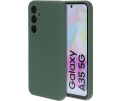 Mobiparts Mobiparts Silicone Cover voor Samsung Galaxy A35 - Forest Green