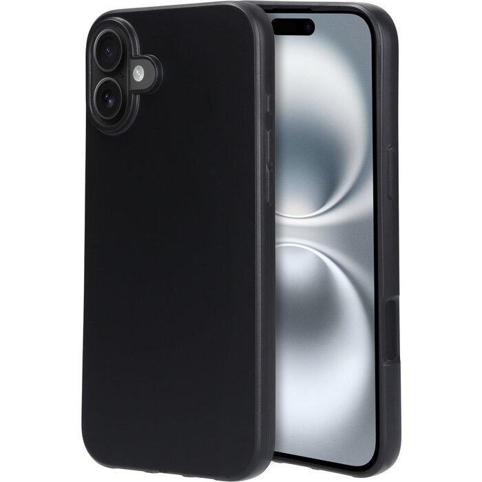 Mobiparts Mobiparts Classic TPU Case voor iPhone 16 Plus - Mat Zwart