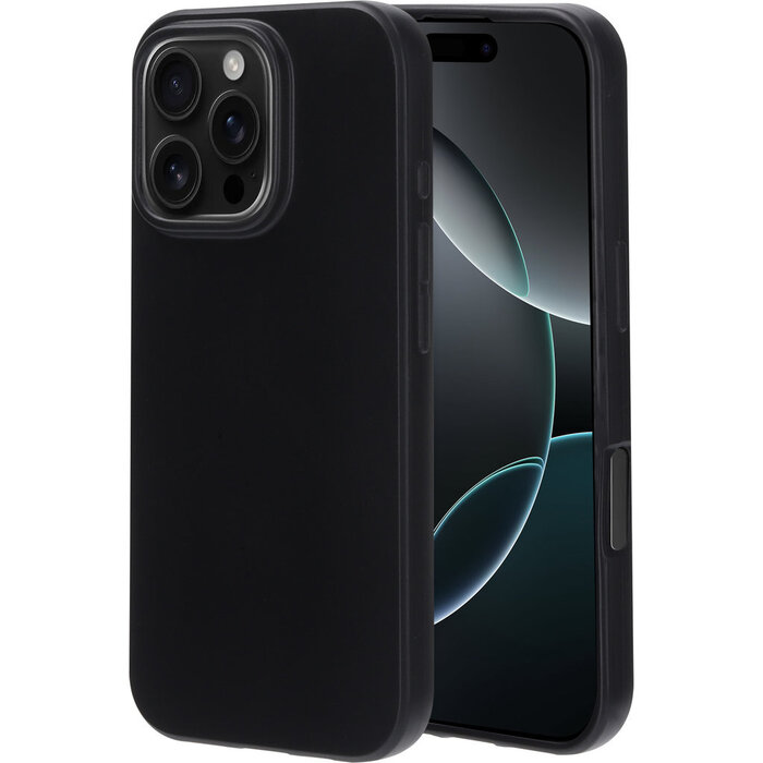 Mobiparts Mobiparts Classic TPU Case voor Apple iPhone 16 Pro - Matzwart