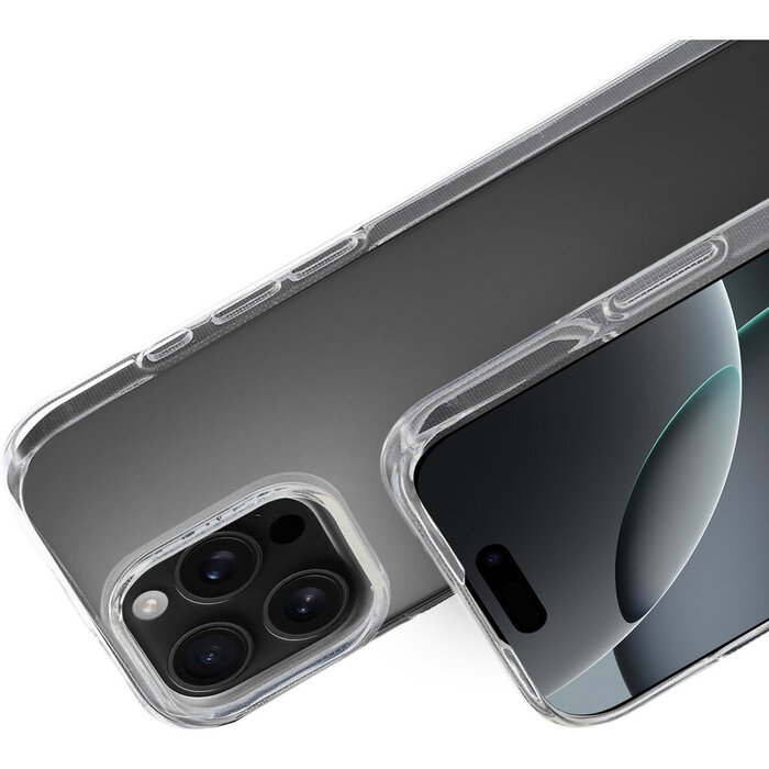 Mobiparts Mobiparts Classic TPU Case voor iPhone 16 Pro - Transparant