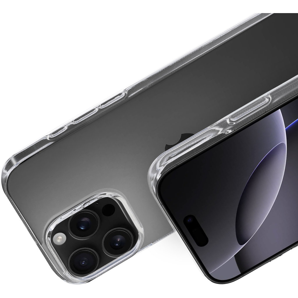 Mobiparts Mobiparts Classic TPU Case voor Apple iPhone 16 Pro Max - Transparant