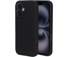 Mobiparts Mobiparts Silicone Cover voor Apple iPhone 16 - Zwart
