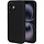 Mobiparts Silicone Cover voor Apple iPhone 16 - Zwart