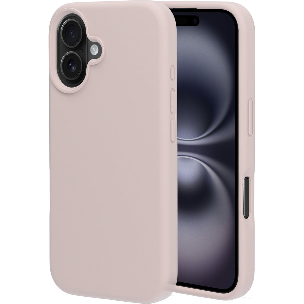 Mobiparts Mobiparts Siliconen Hoesje Apple iPhone 16 - Soft Salmon