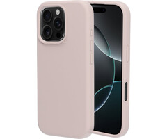 Mobiparts Mobiparts Silicone Cover voor iPhone 16 Pro - Soft Salmon