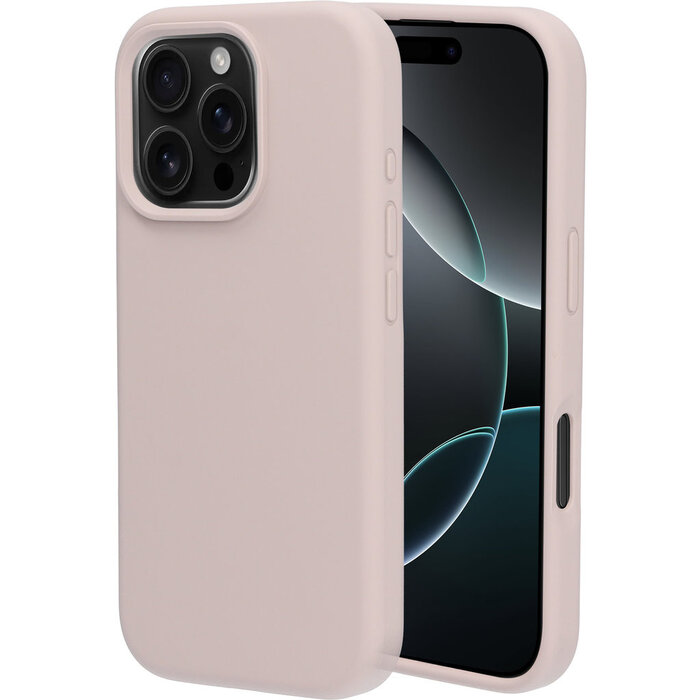 Mobiparts Mobiparts Silicone Cover voor iPhone 16 Pro - Soft Salmon