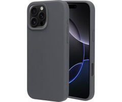 Mobiparts Mobiparts Silicone Cover voor Apple iPhone 16 Pro Max - Urban Grey