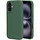 Mobiparts Silicone Cover voor Apple iPhone 16 - Forest Green