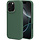 Mobiparts Siliconen Cover voor Apple iPhone 16 Pro - Forest Green