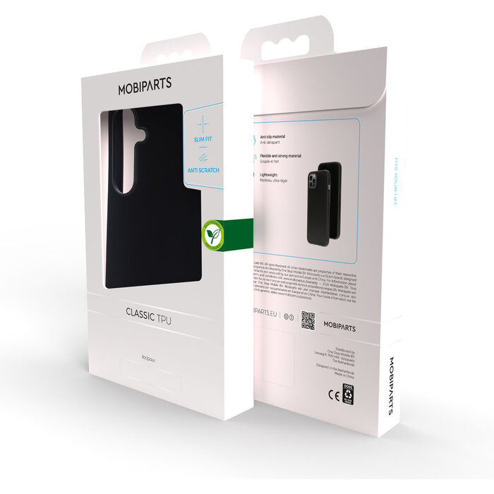 Mobiparts Mobiparts Classic TPU Case voor Samsung Galaxy S24 FE - Matzwart