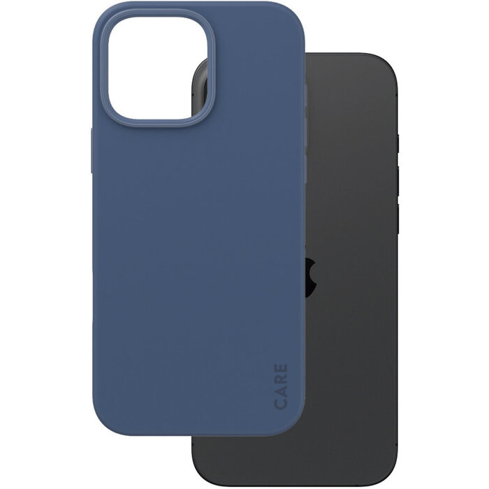CARE by PanzerGlass PanzerGlass CARE MagSafe Hoesje voor iPhone 16 Pro Max - Blauw