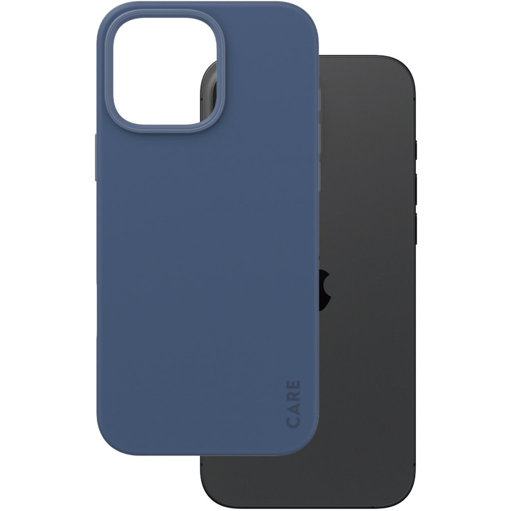 CARE by PanzerGlass PanzerGlass CARE MagSafe Hoesje voor iPhone 16 Pro Max - Blauw