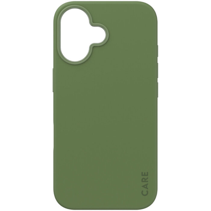 CARE by PanzerGlass CARE by PanzerGlass Fashionable Case Green w. MagSafe iPhone 16