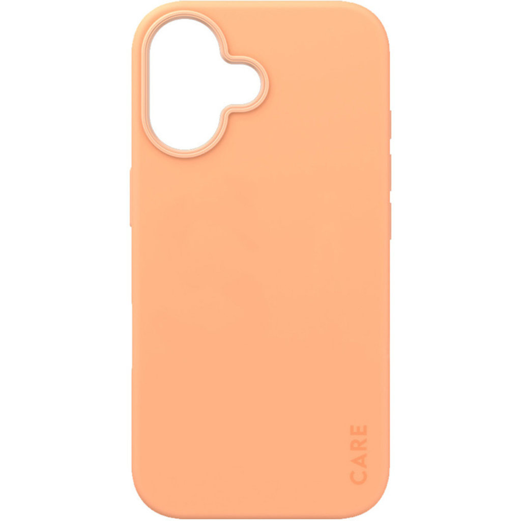 CARE by PanzerGlass CARE by PanzerGlass Fashionable Case iPhone 16 - Peachy met MagSafe, foto 2 van 5