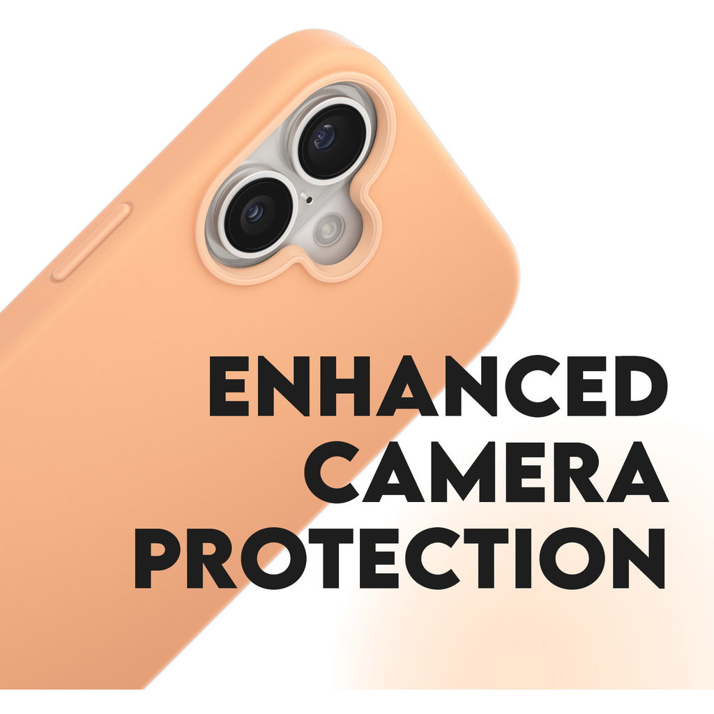 CARE by PanzerGlass CARE by PanzerGlass Fashionable Case iPhone 16 - Peachy met MagSafe, foto 4 van 5