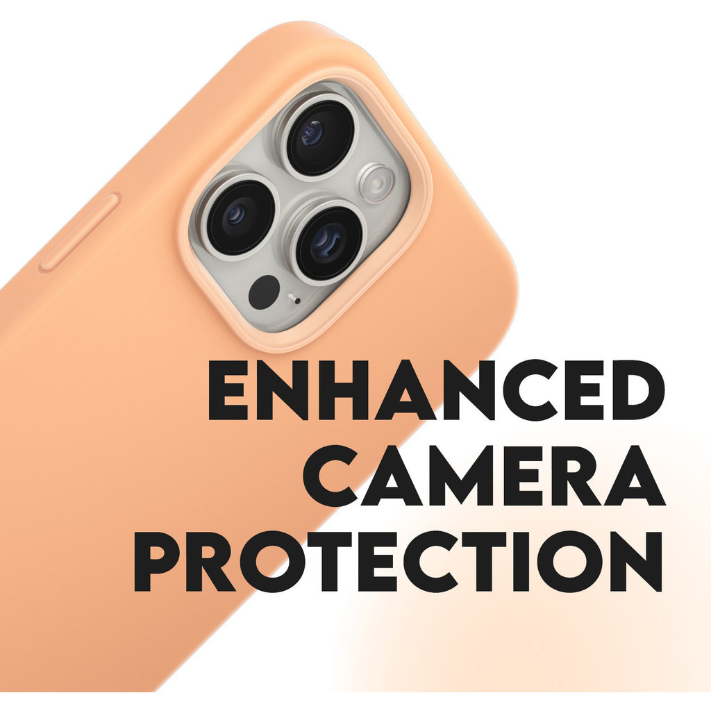 CARE by PanzerGlass PanzerGlass CARE Case voor iPhone 16 Pro Max - MagSafe - Peachy
