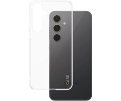 CARE by PanzerGlass PanzerGlass CARE Case Samsung Galaxy S24 FE - Transparant