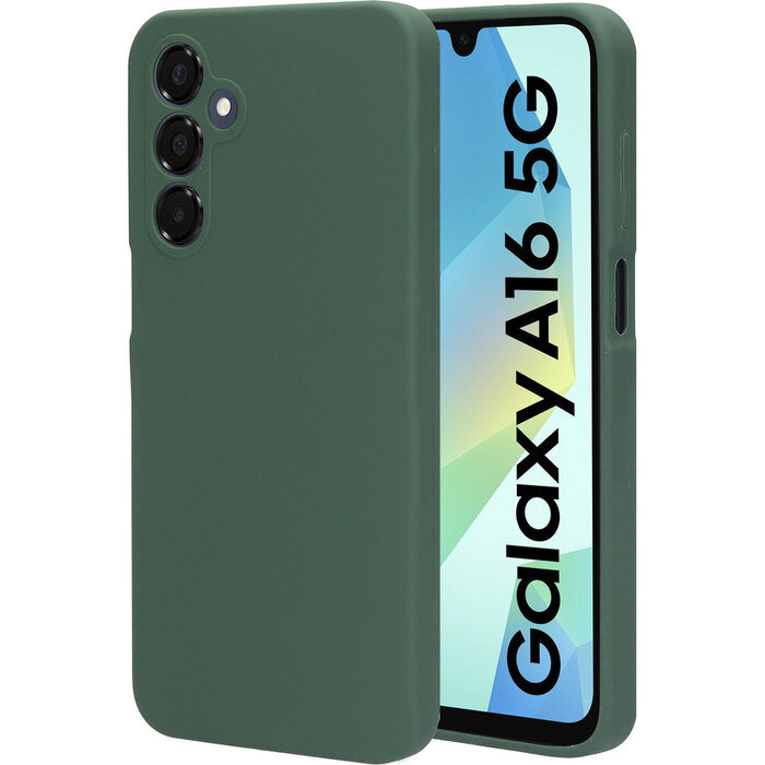 Mobiparts Mobiparts Siliconen Cover voor Samsung Galaxy A16 - Forest Green