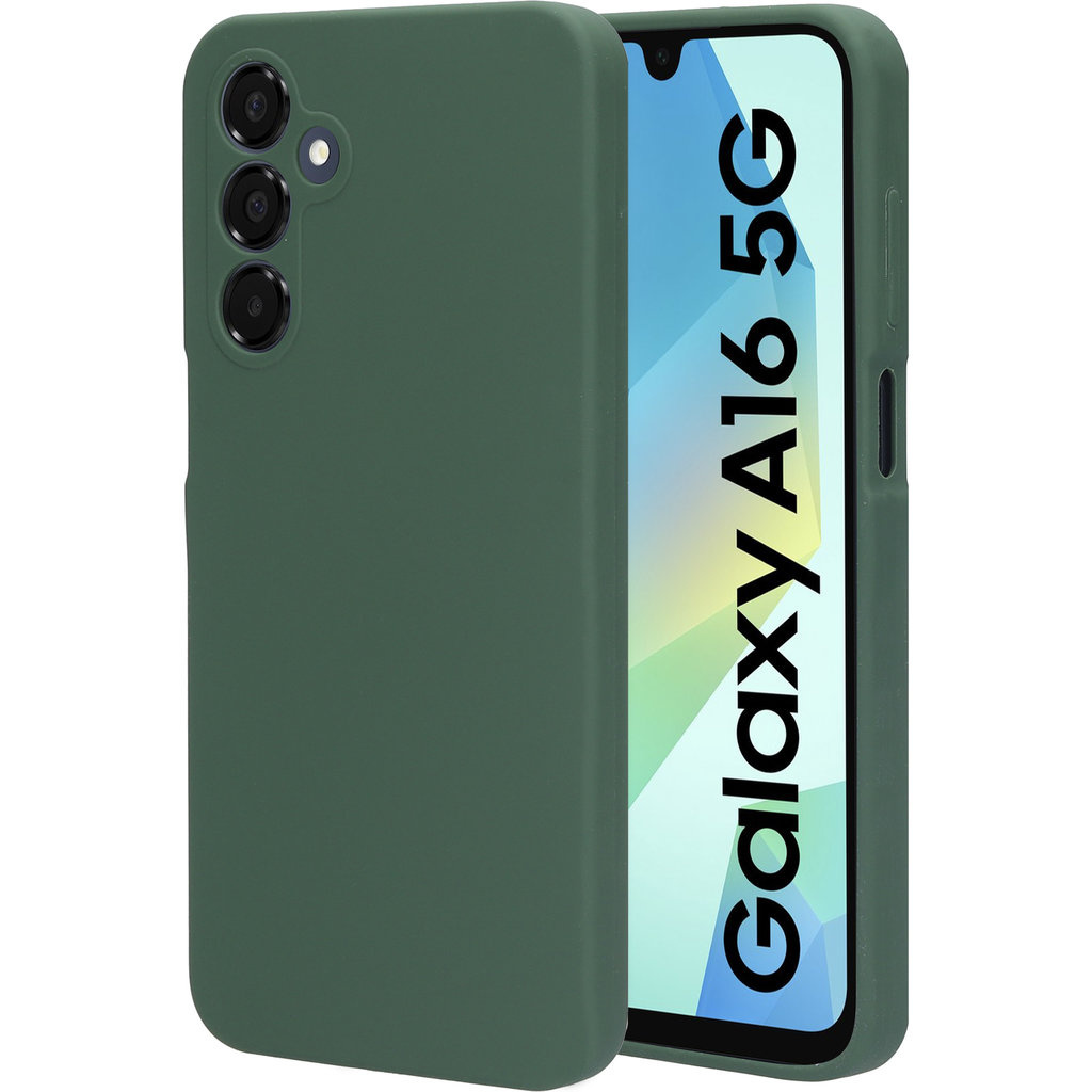 Mobiparts Mobiparts Siliconen Cover voor Samsung Galaxy A16 - Forest Green
