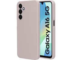 Mobiparts Mobiparts Siliconen Cover voor Samsung Galaxy A16 - Soft Salmon
