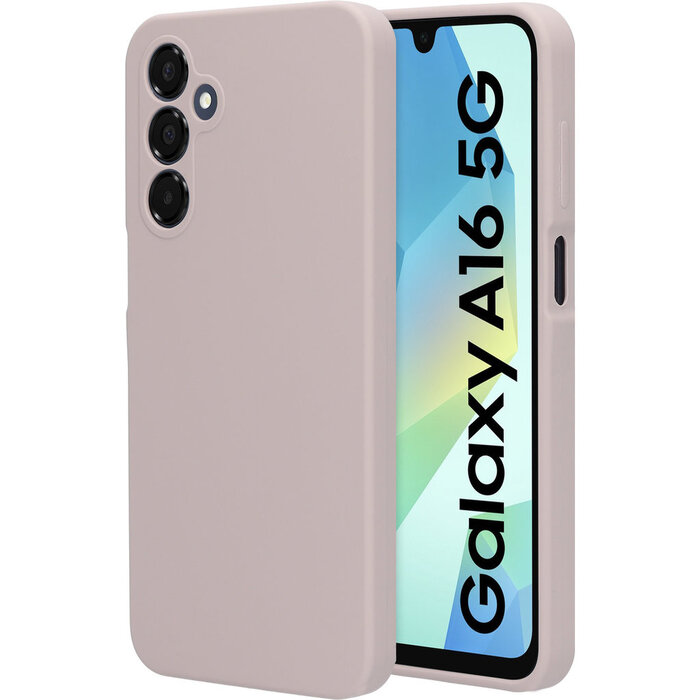 Mobiparts Mobiparts Siliconen Cover voor Samsung Galaxy A16 - Soft Salmon