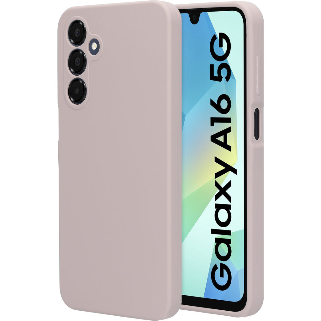 Mobiparts Mobiparts Siliconen Cover voor Samsung Galaxy A16 - Soft Salmon