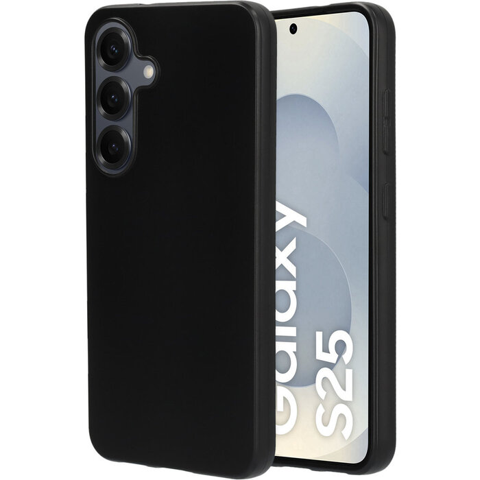 Mobiparts Mobiparts Classic TPU Case voor Samsung Galaxy S25 - Mat Zwart