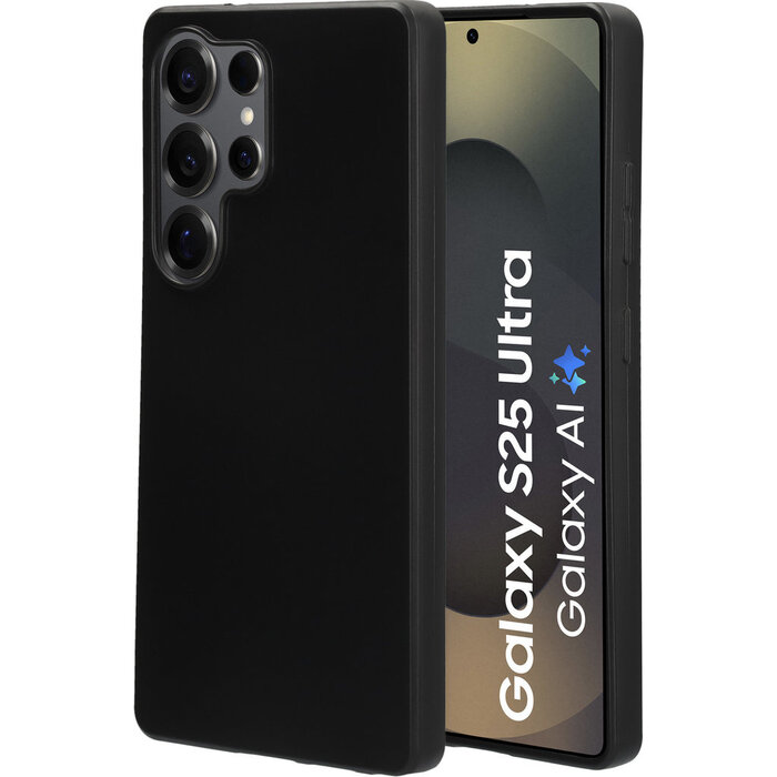 Mobiparts Mobiparts Classic TPU Case voor Samsung Galaxy S25 Ultra - Mat Zwart
