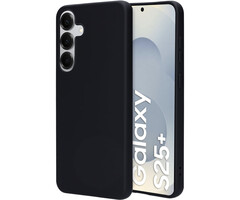 Mobiparts Mobiparts Siliconen Cover voor Samsung Galaxy S25 Plus - Zwart