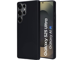 Mobiparts Mobiparts Silicone Cover voor Samsung Galaxy S25 Ultra - Zwart