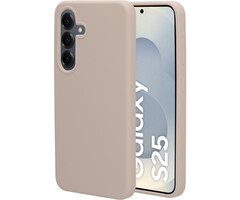 Mobiparts Mobiparts Silicone Cover voor Samsung Galaxy S25 - Soft Salmon