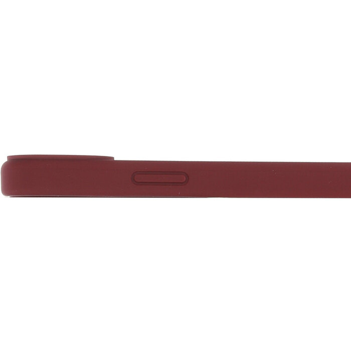 Mobiparts Mobiparts Silicone Cover Samsung Galaxy S25 Plum Red