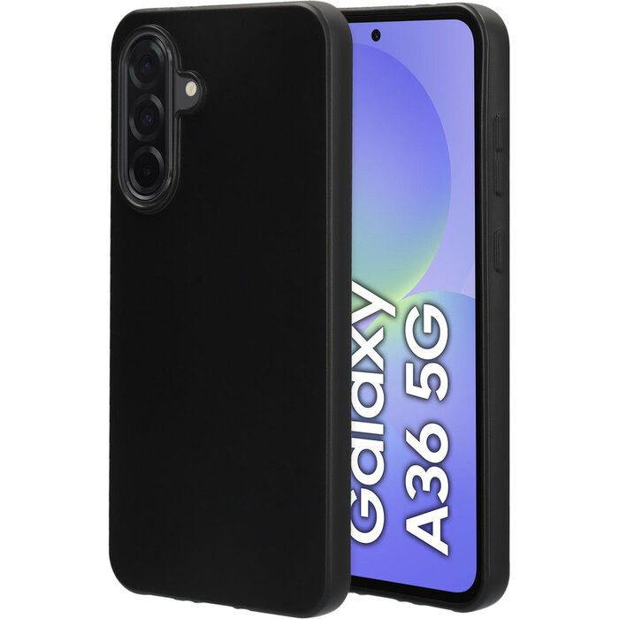 Mobiparts Mobiparts Classic TPU Case voor Samsung Galaxy A36 - Mat Zwart