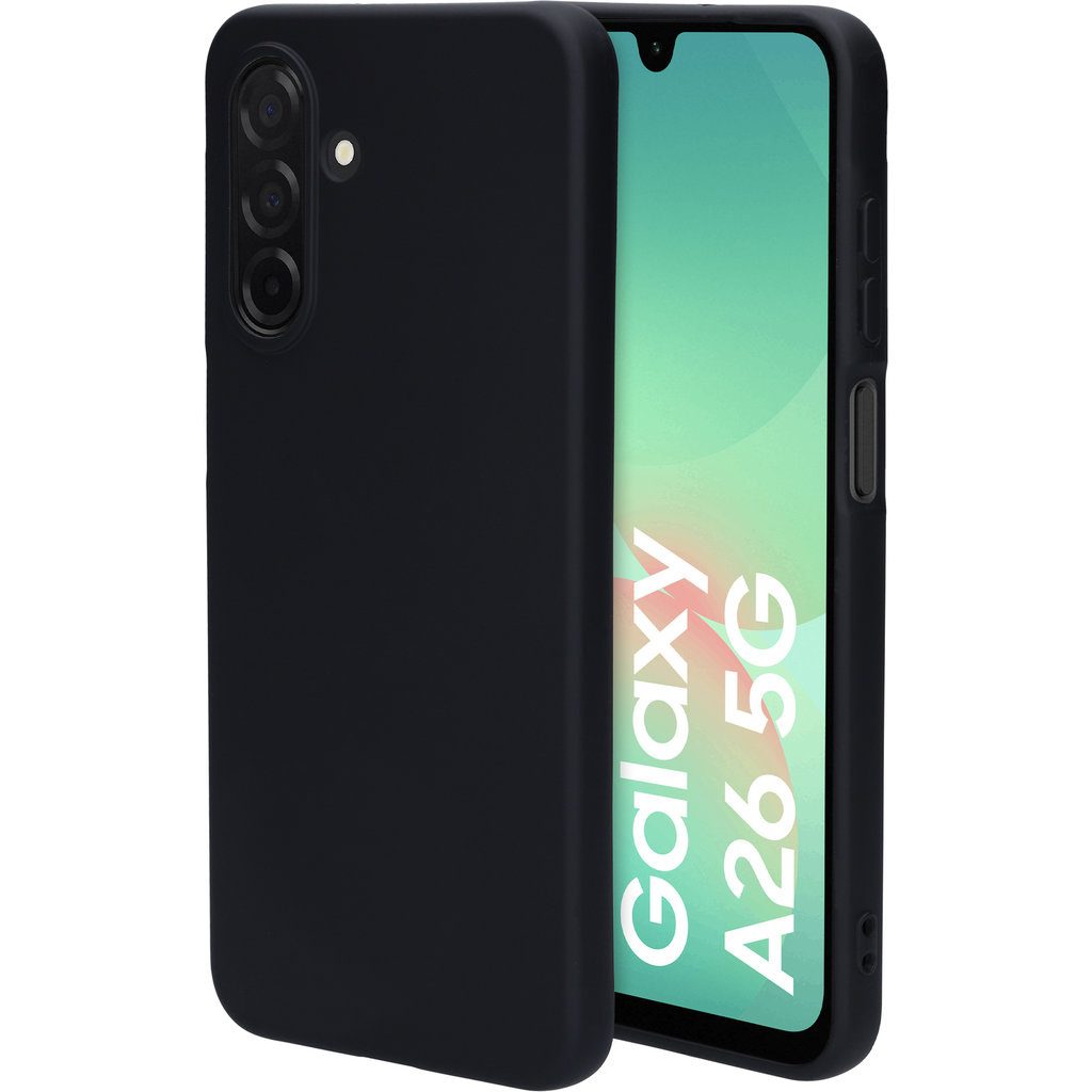 Mobiparts Mobiparts Siliconen Hoesje voor Samsung Galaxy A26 - Zwart