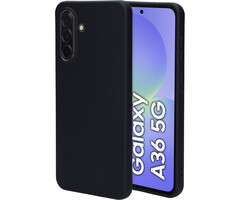 Mobiparts Mobiparts Silicone Cover voor Samsung Galaxy A36 - Zwart
