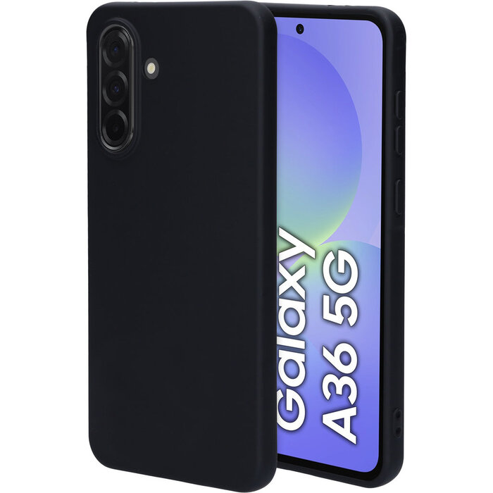 Mobiparts Mobiparts Silicone Cover Samsung Galaxy A36 Black