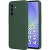 Mobiparts Mobiparts Silicone Cover voor Samsung Galaxy A36 - Forest Green