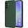 Mobiparts Silicone Cover voor Samsung Galaxy A36 - Forest Green